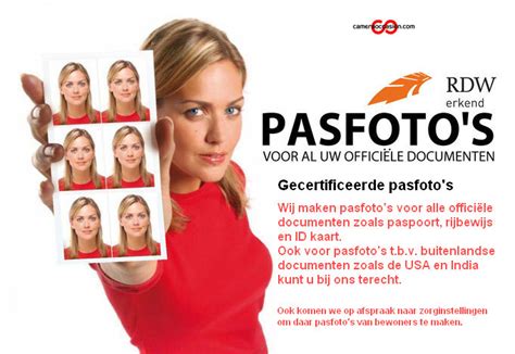 Pasfoto maken in Herten. Review van Saskia Willems.